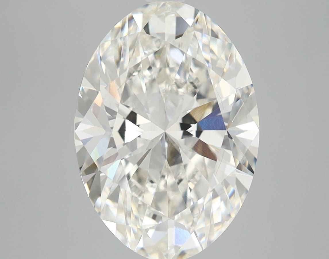 4.07 ct. oval Lab Grown Diamond front image
