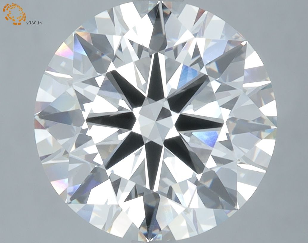 5.09 ct. round Lab Grown Diamond front image