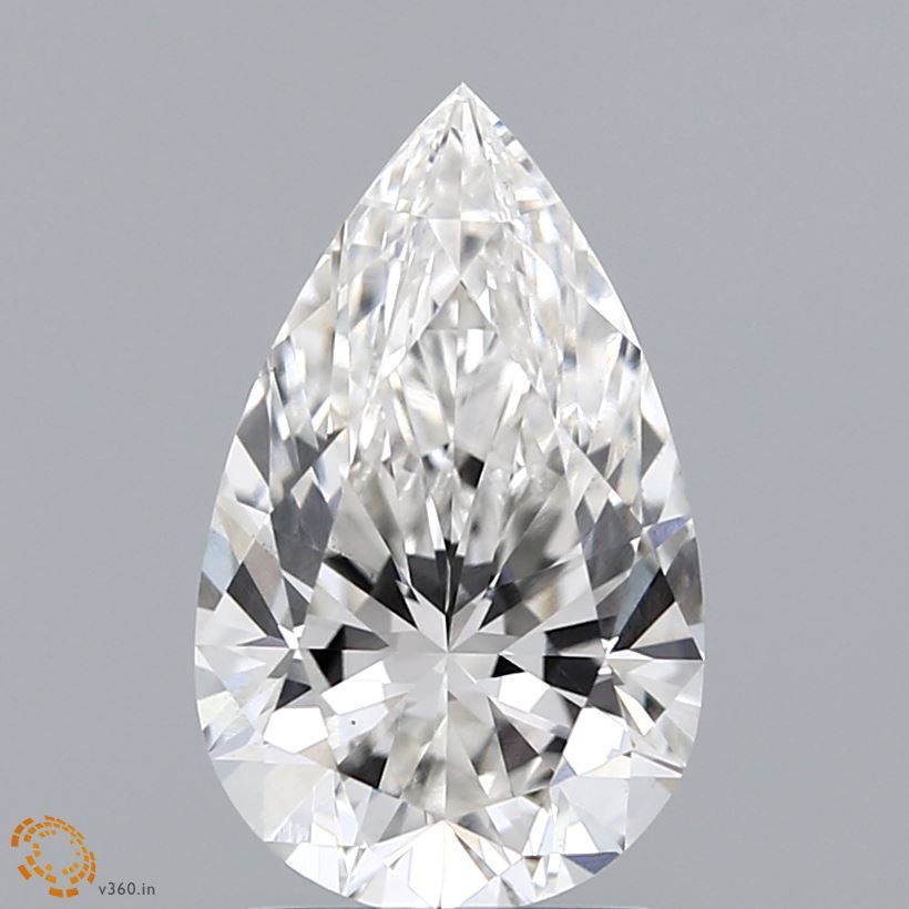 2.07 ct. pear Lab Grown Diamond front image