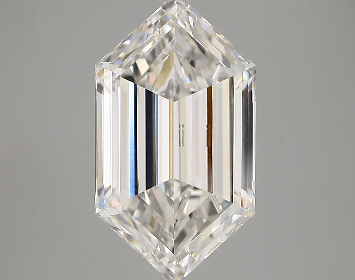 4.05 ct lab-grown Hexagonal Diamond