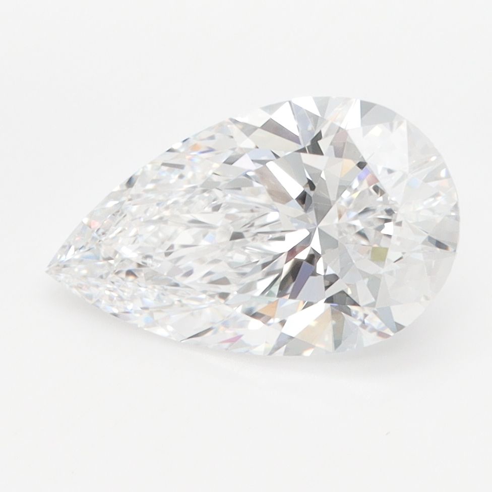 2.10 ct. pear Lab Grown Diamond front image