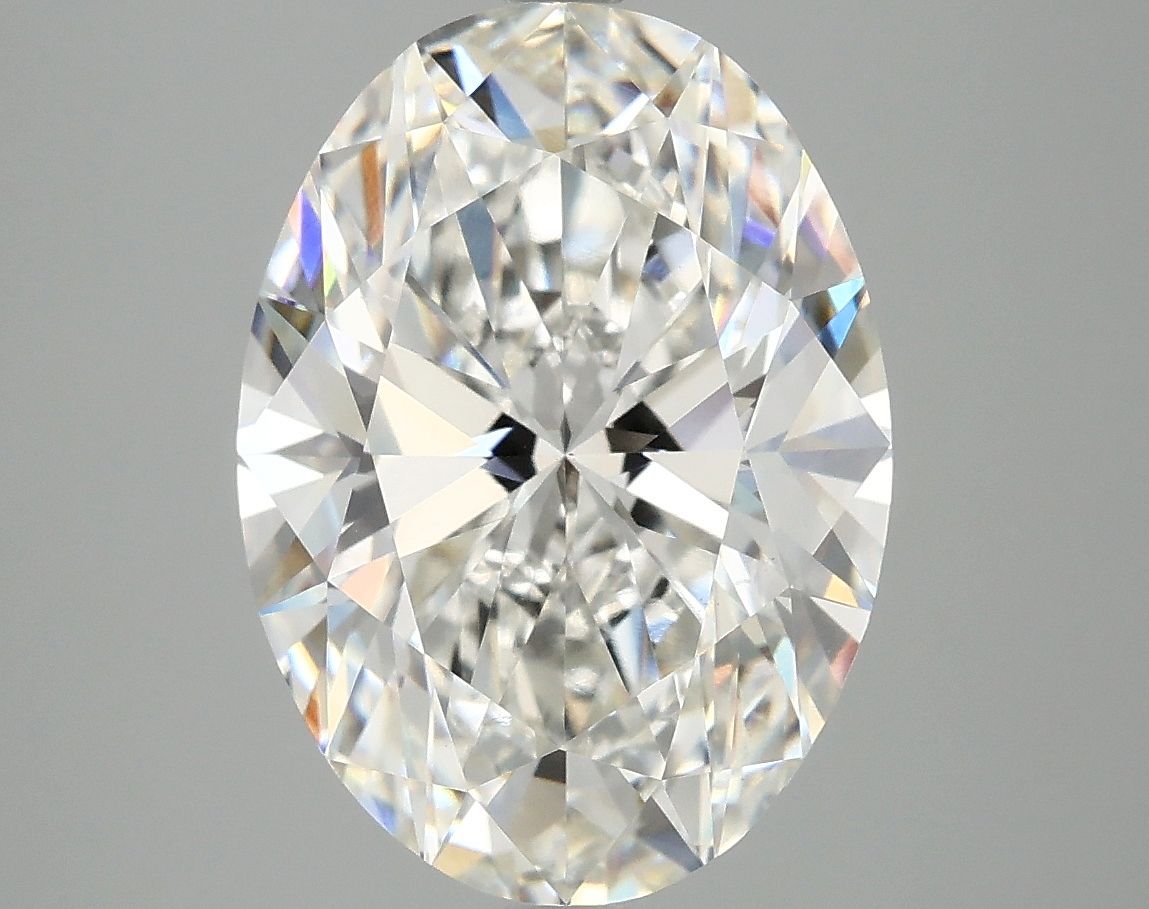 5.05 ct. oval Lab Grown Diamond front image
