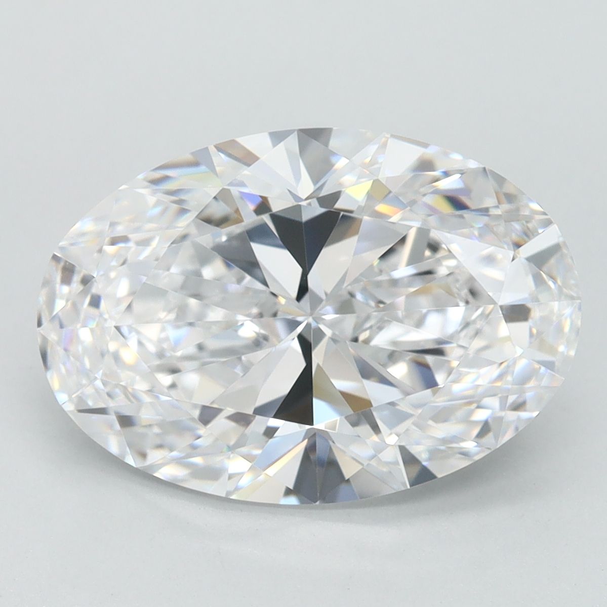 3.69 ct. oval Lab Grown Diamond front image