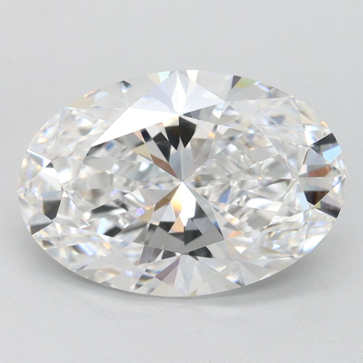 3.57 ct. oval Lab Grown Diamond front image