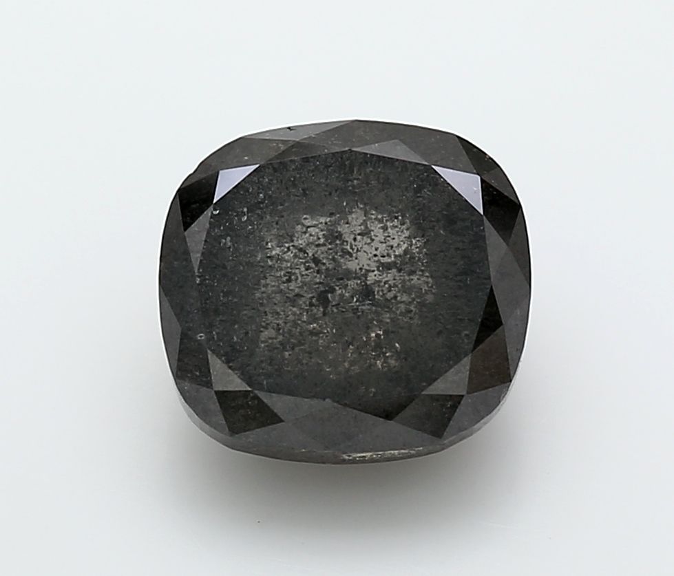 Diament 5.68 ct Fancy Dark Gray/I3