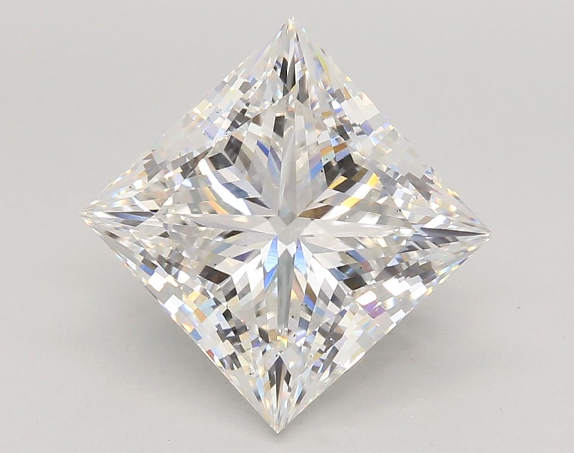 4.80 ct. princess Lab Grown Diamond front image