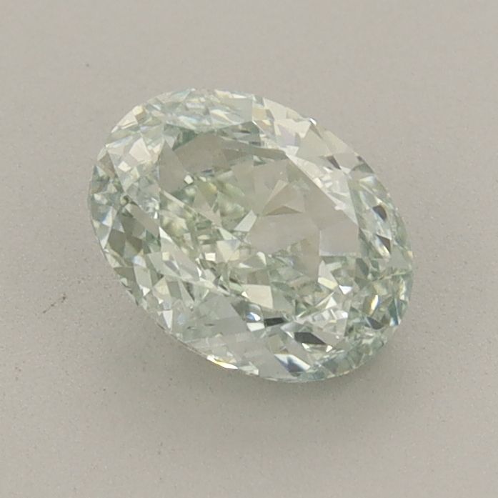 0.95 CT Fancy Intense Green OVAL