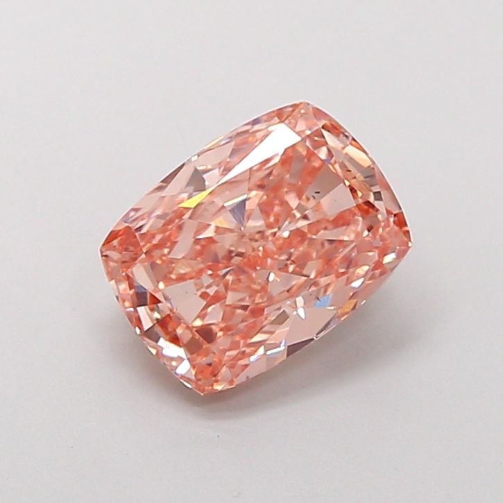 2.02 CT Fancy Light Pinkish Brown CUSHION MODIFIED