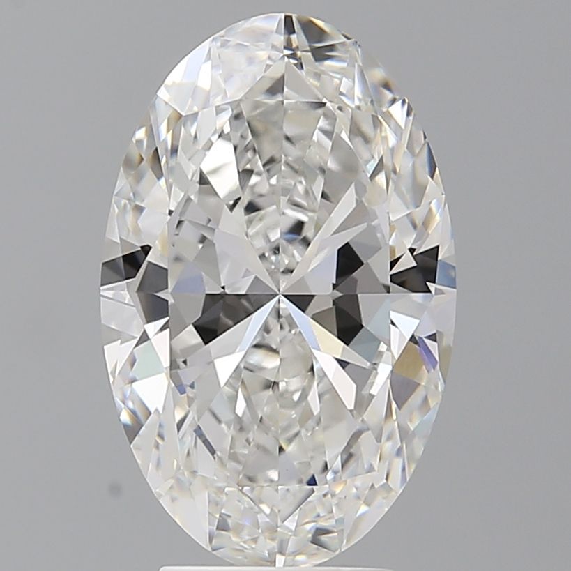 4.50 ct. oval Lab Grown Diamond front image