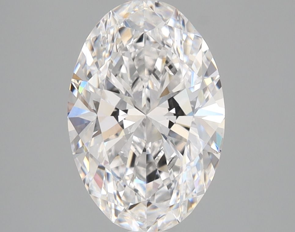 2.08 ct. oval Lab Grown Diamond front image