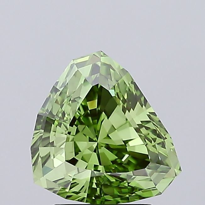 2.54 ct lab-grown Shield Diamond