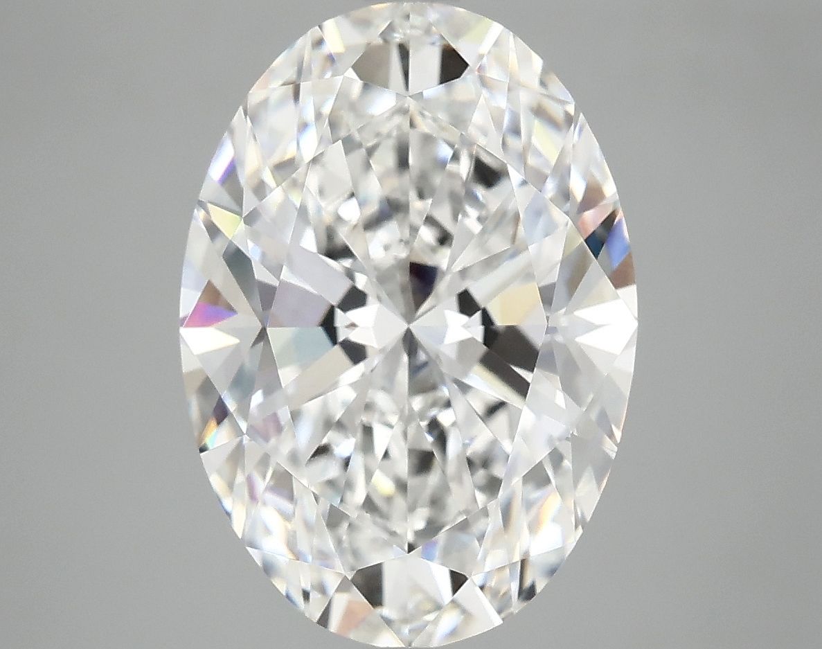 5.07 ct. oval Lab Grown Diamond front image