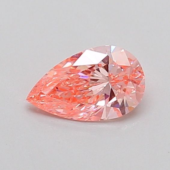 0.4 CT Fancy Vivid Pink PEAR