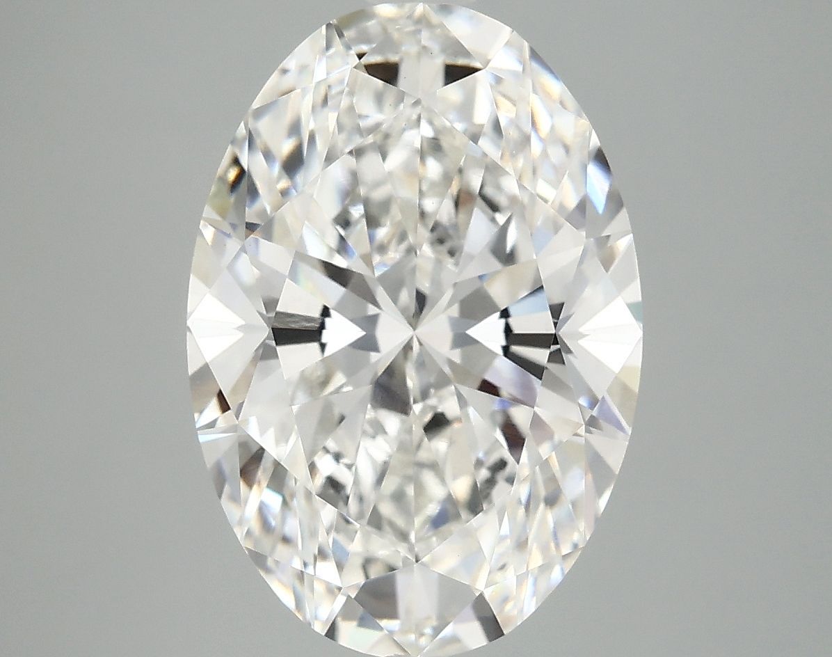 4.91 ct. oval Lab Grown Diamond front image