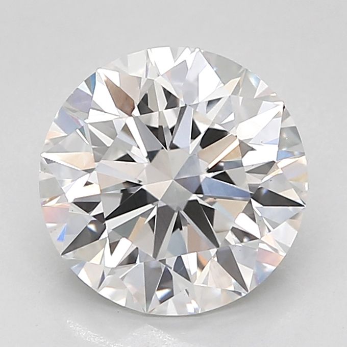 2.55 ct. round Lab Grown Diamond front image