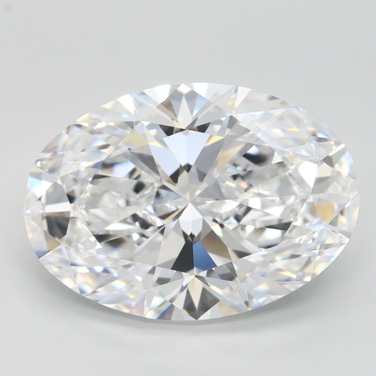 4.25 ct. oval Lab Grown Diamond front image