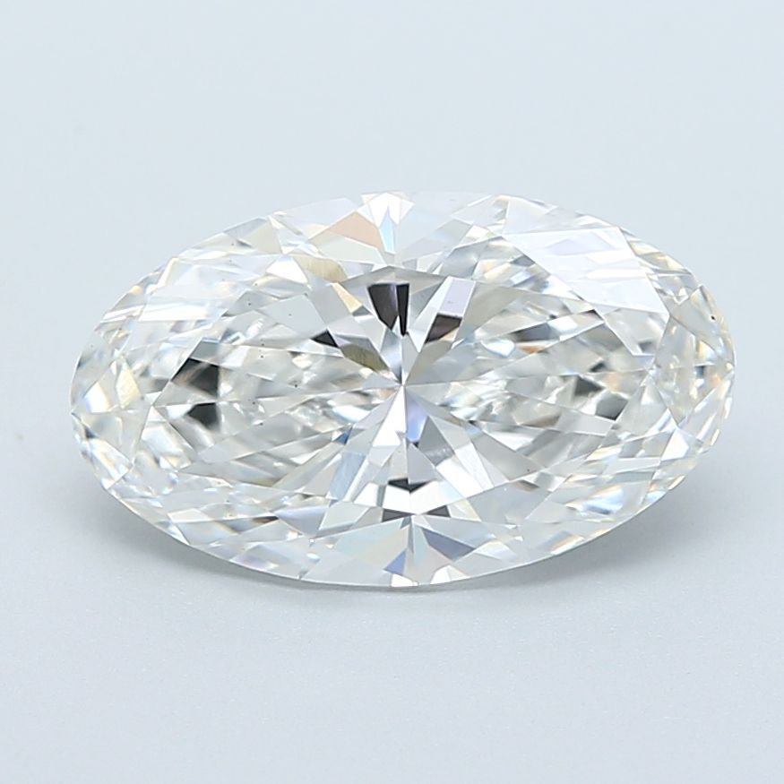 4.03 ct. oval Lab Grown Diamond front image