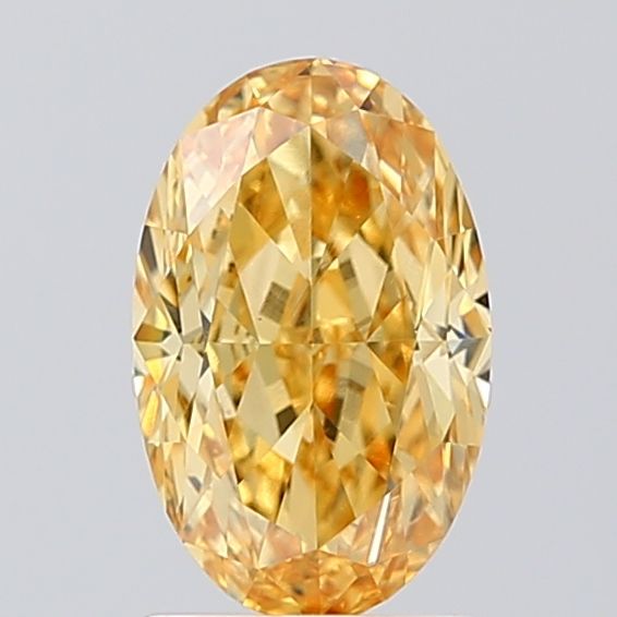 1.7 CT Fancy Intense Yellow OVAL