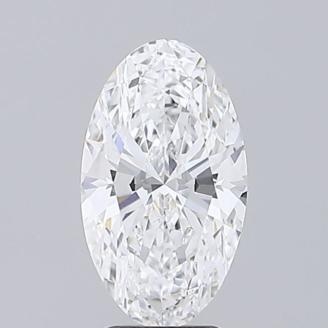 2.50 ct. oval Lab Grown Diamond front image