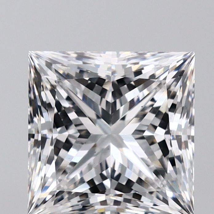3.08 ct. princess Lab Grown Diamond front image