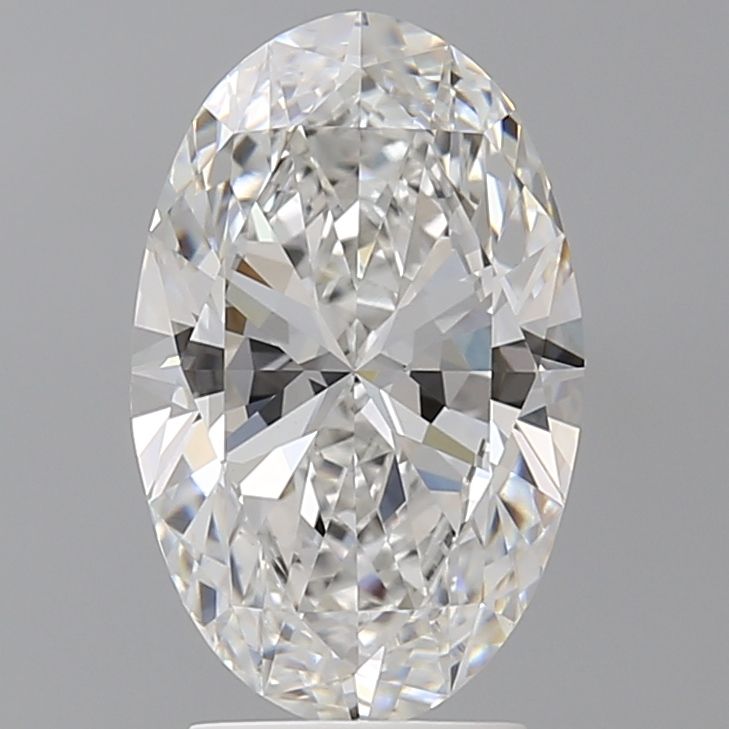 3.07 ct. oval Lab Grown Diamond front image