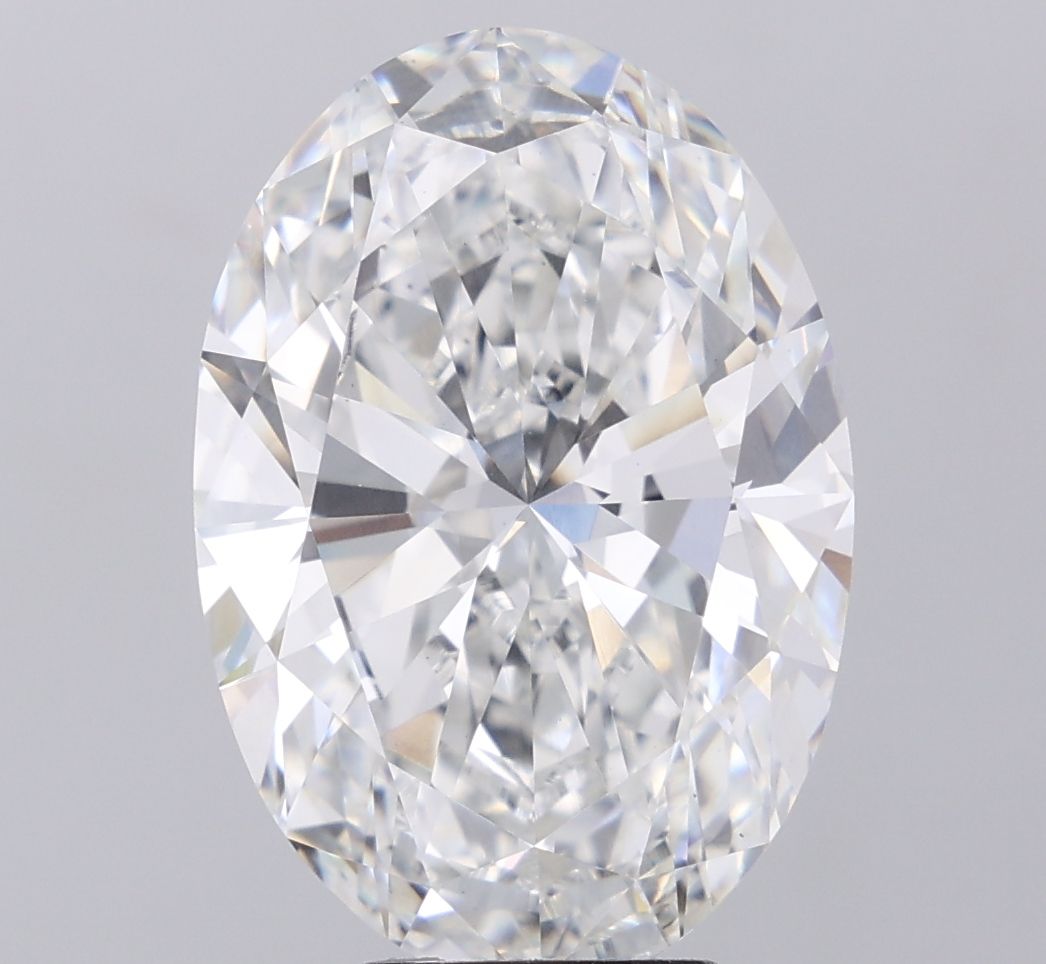 9.31 ct. oval Lab Grown Diamond front image