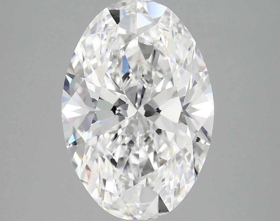 2.98 ct. oval Lab Grown Diamond front image