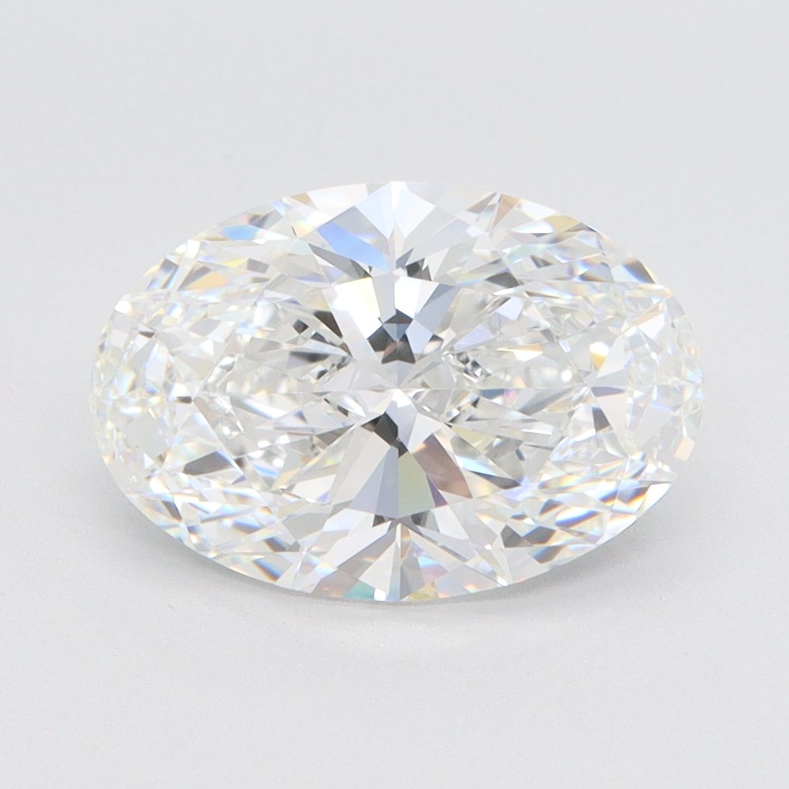 3.10 ct. oval Lab Grown Diamond front image