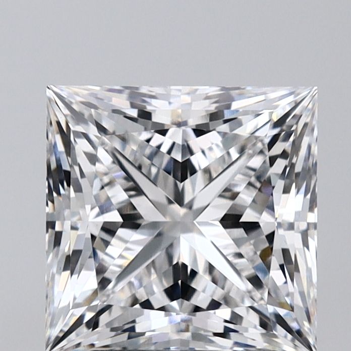 3.08 ct. princess Lab Grown Diamond front image