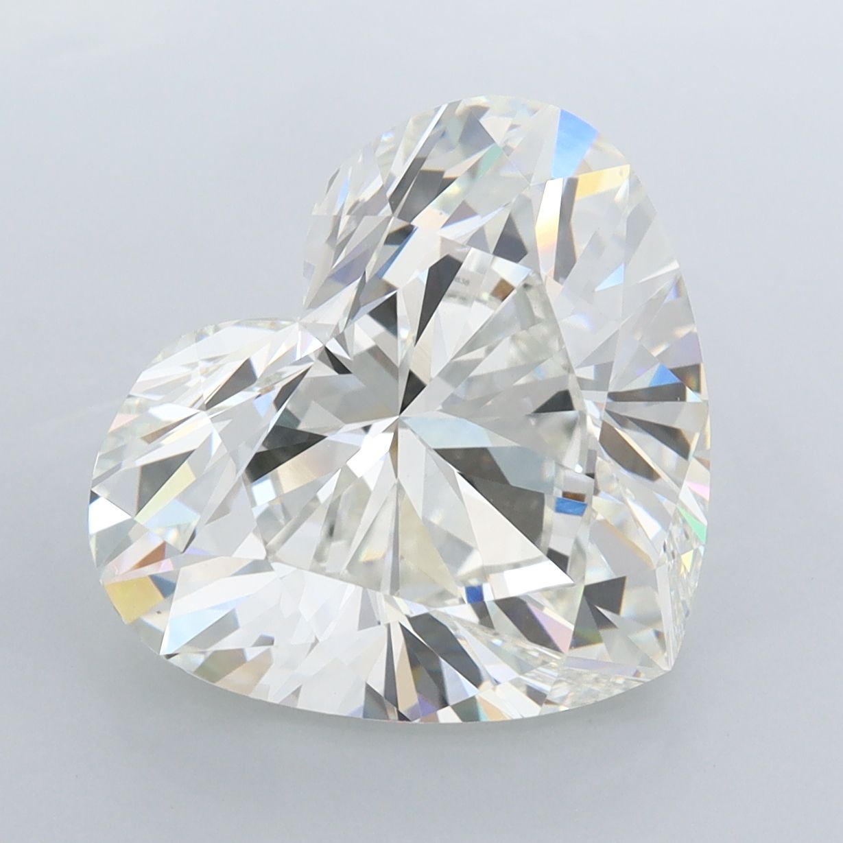 8.05 ct. heart Lab Grown Diamond front image