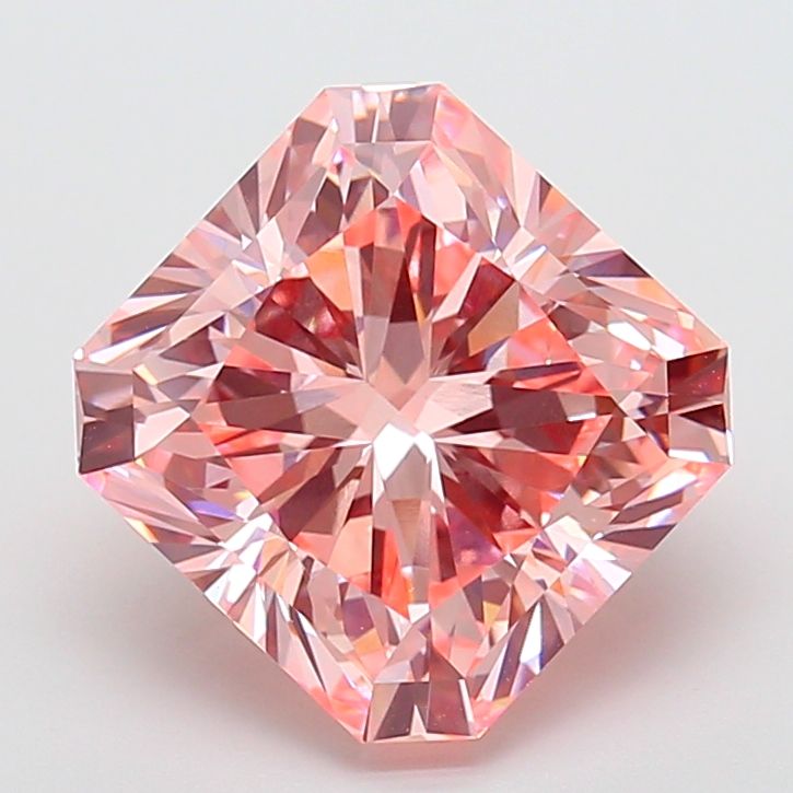 7.08 ct lab-grown Square radiant Diamond