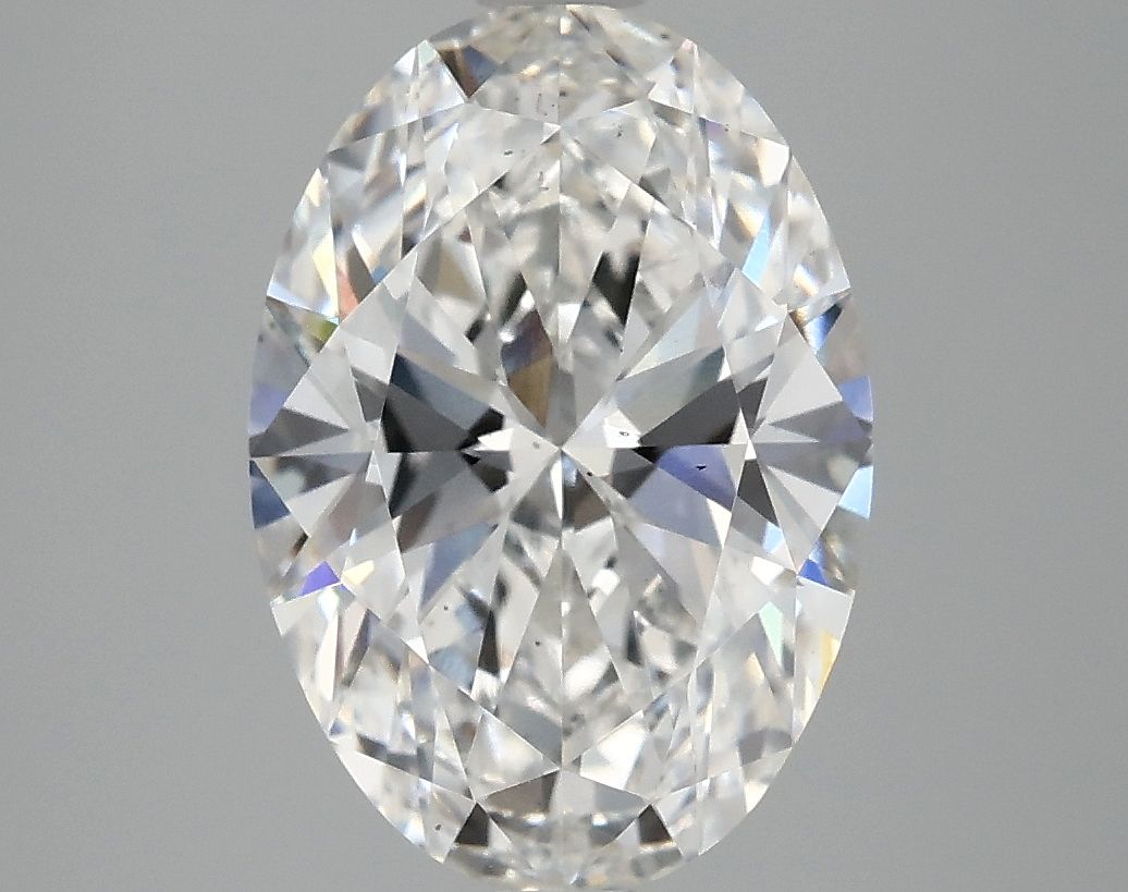3.02 ct. oval Lab Grown Diamond front image