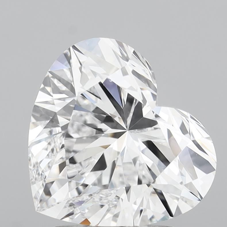 2.54 ct. heart Lab Grown Diamond front image