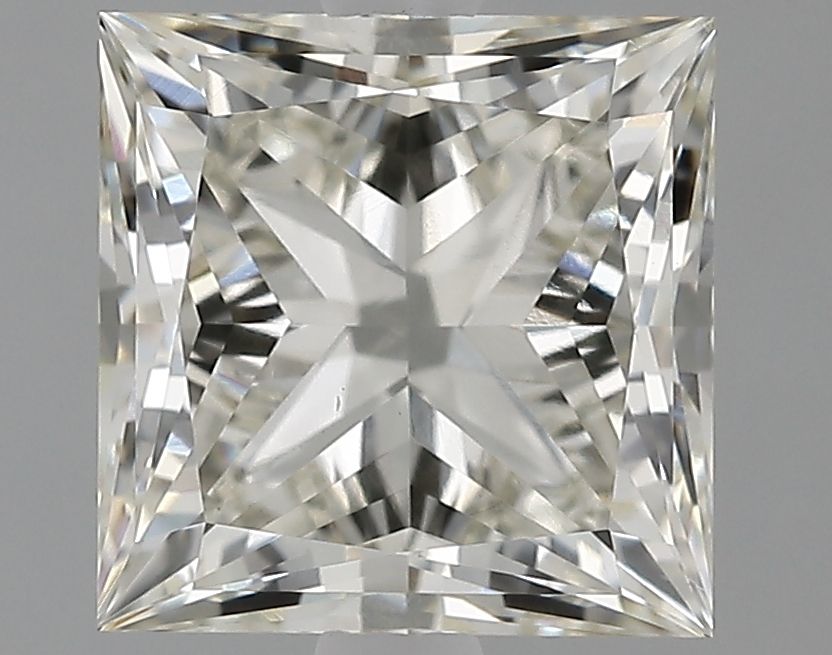 2.10 ct. princess Lab Grown Diamond front image