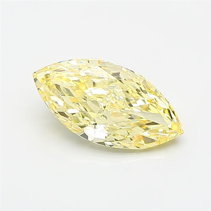 1.05 CT Fancy Intense Yellow MARQUISE