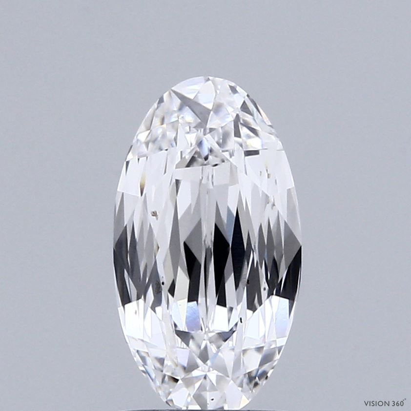 1.86 ct. oval Lab Grown Diamond front image