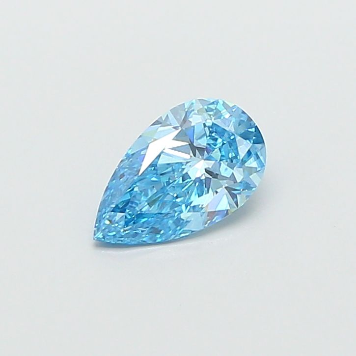 1.01 CT Fancy Vivid Blue PEAR