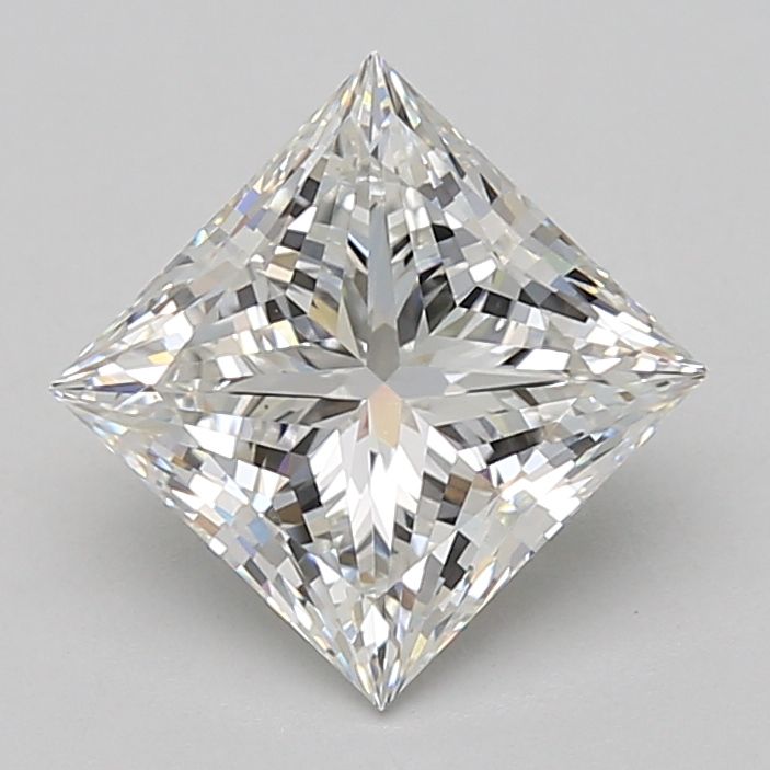 2.56 ct. princess Lab Grown Diamond front image