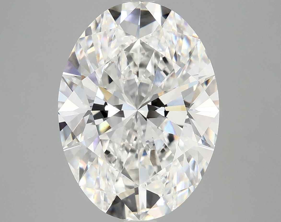 5.09 ct. oval Lab Grown Diamond front image