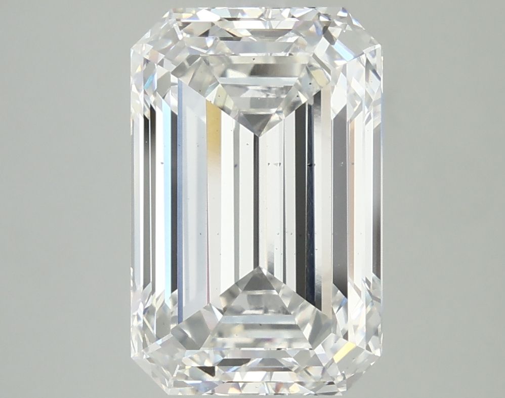 5.56 ct. emerald Lab Grown Diamond front image