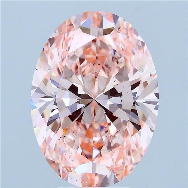 6.03 ct. oval Lab Grown Diamond front image