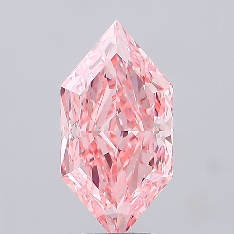 5.02 ct lab-grown Hexagonal Diamond