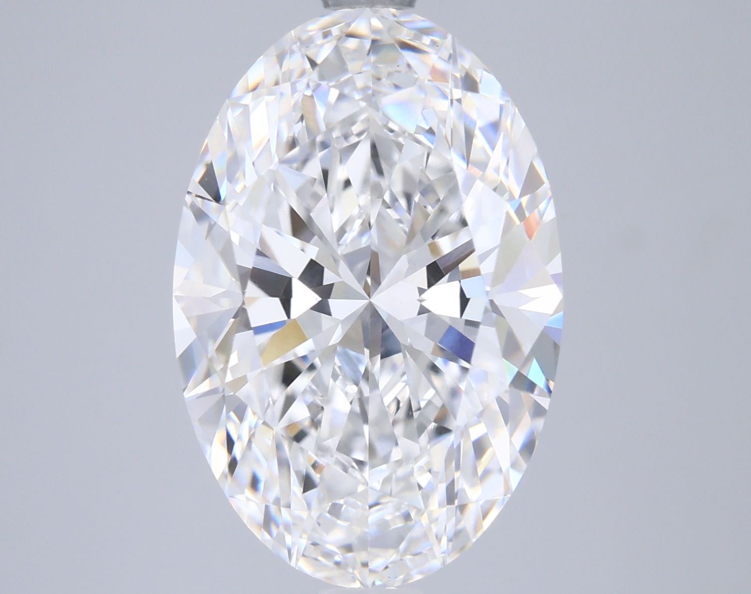 4.05 ct. oval Lab Grown Diamond front image