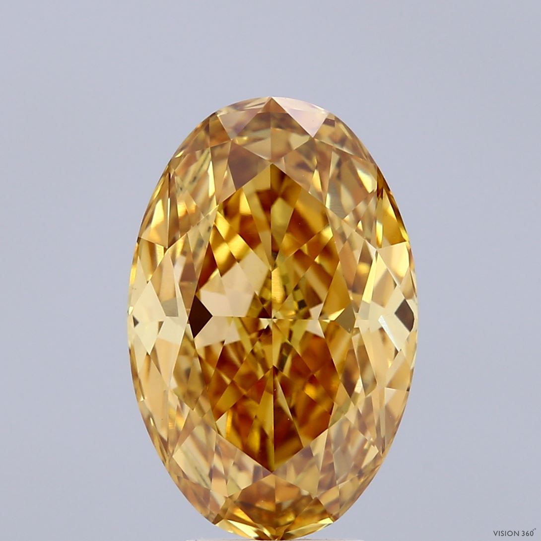 4.88 ct. oval Lab Grown Diamond front image