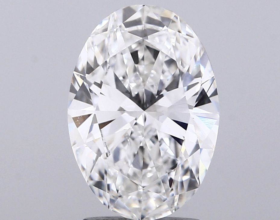 3.01 ct. oval Lab Grown Diamond front image