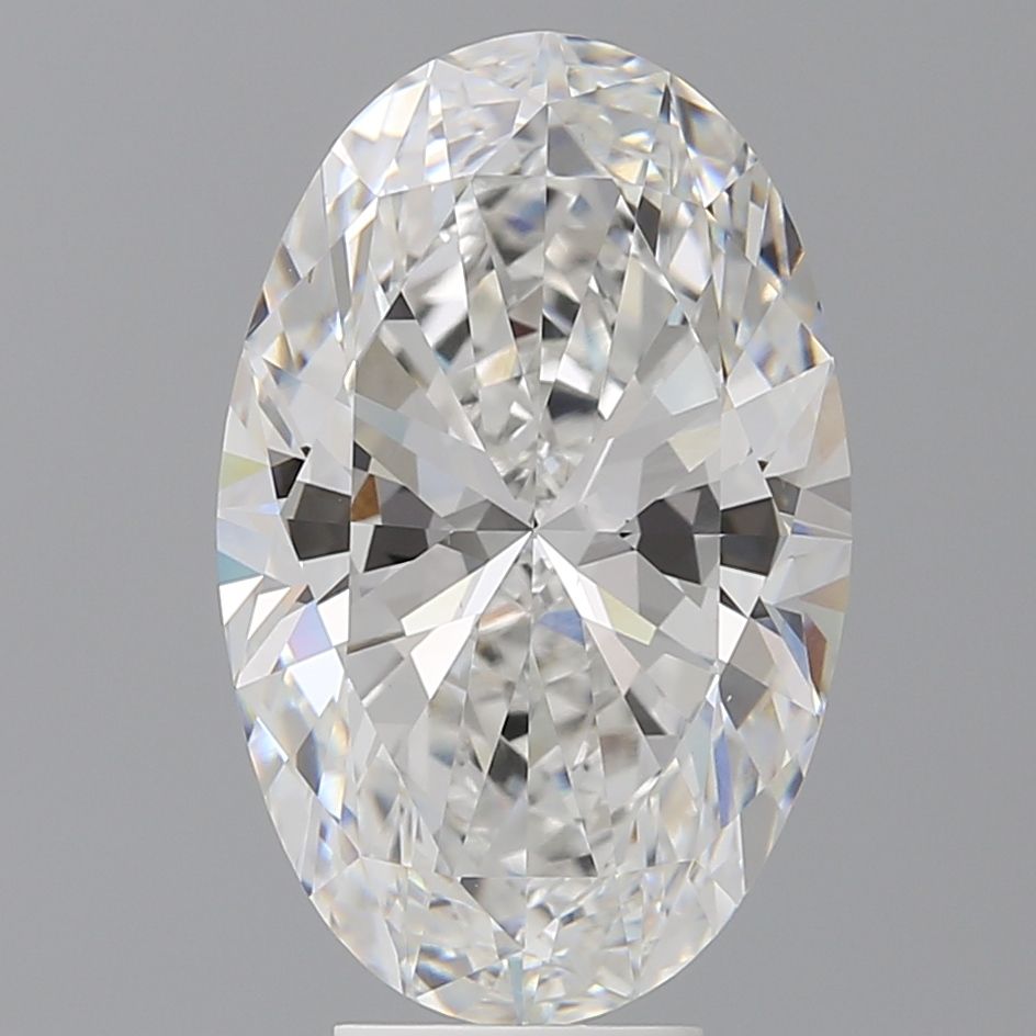 6.57 ct. oval Lab Grown Diamond front image