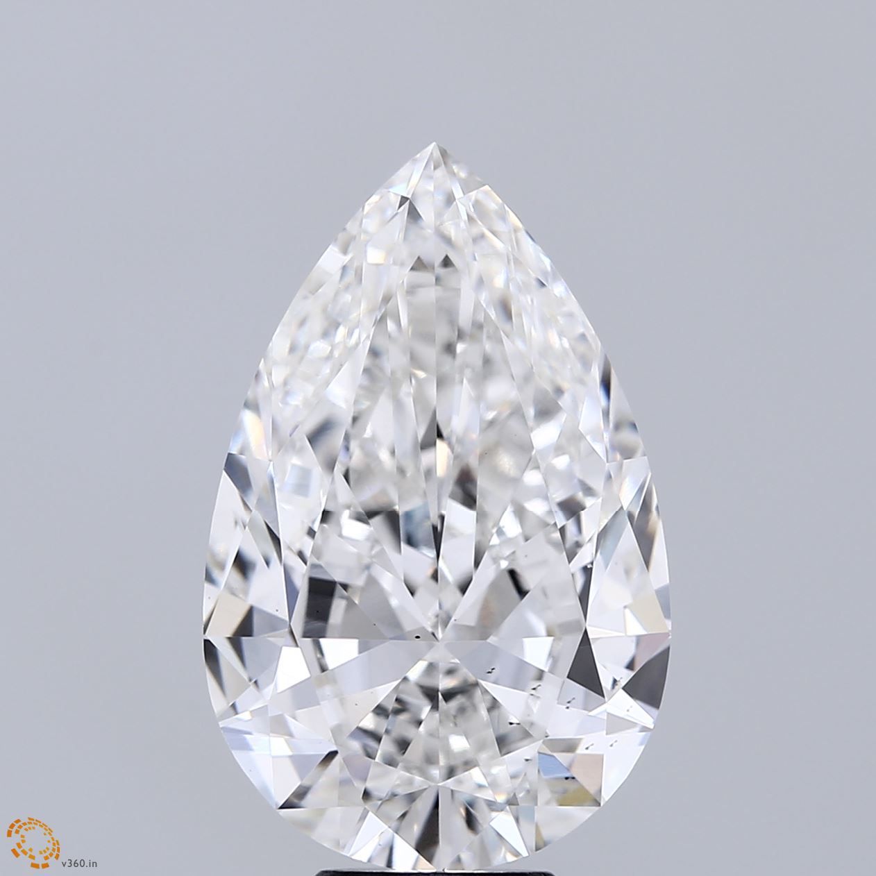 7.58 ct. pear Lab Grown Diamond front image