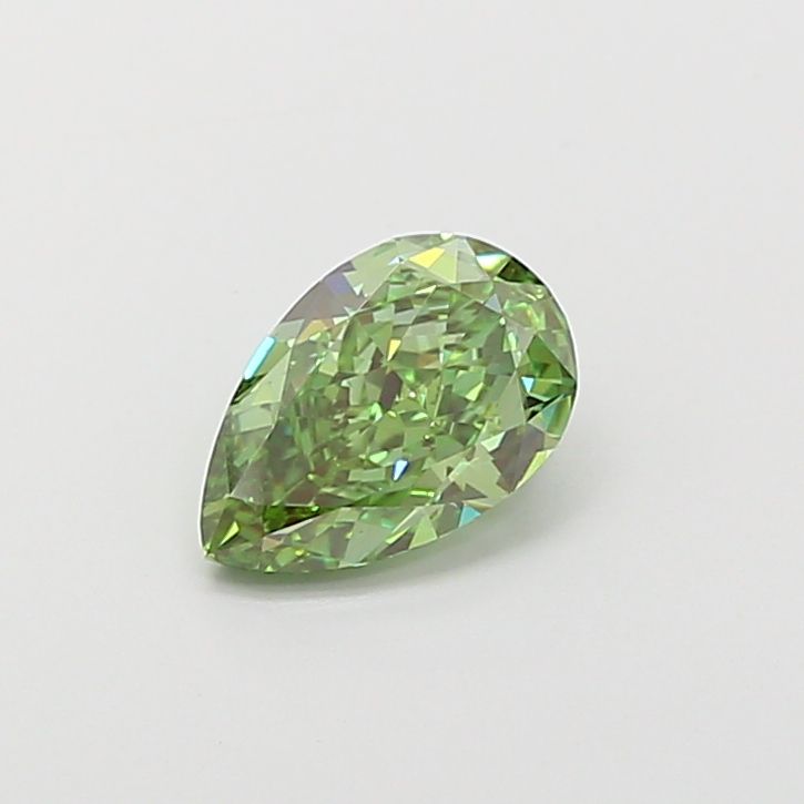 1.16 CT Fancy Vivid Green PEAR