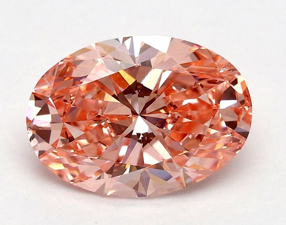 1.76 ct. oval Lab Grown Diamond front image