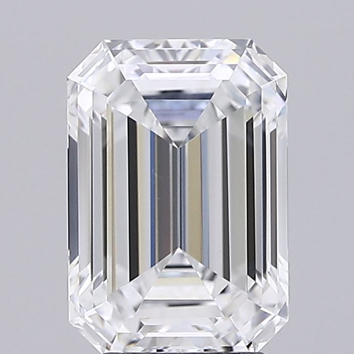 3.02 ct. emerald Lab Grown Diamond front image